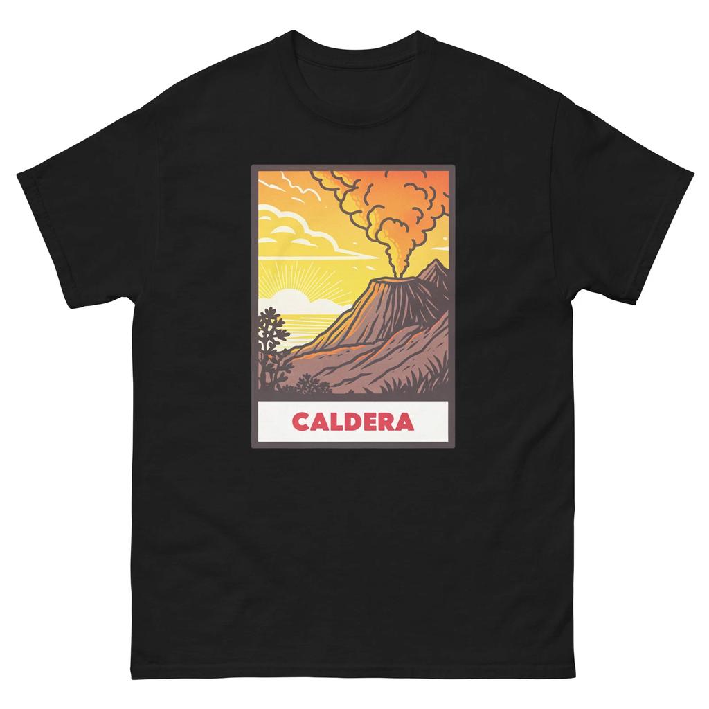 Caldera Geographical Landscape Location Scenery T-Shirt