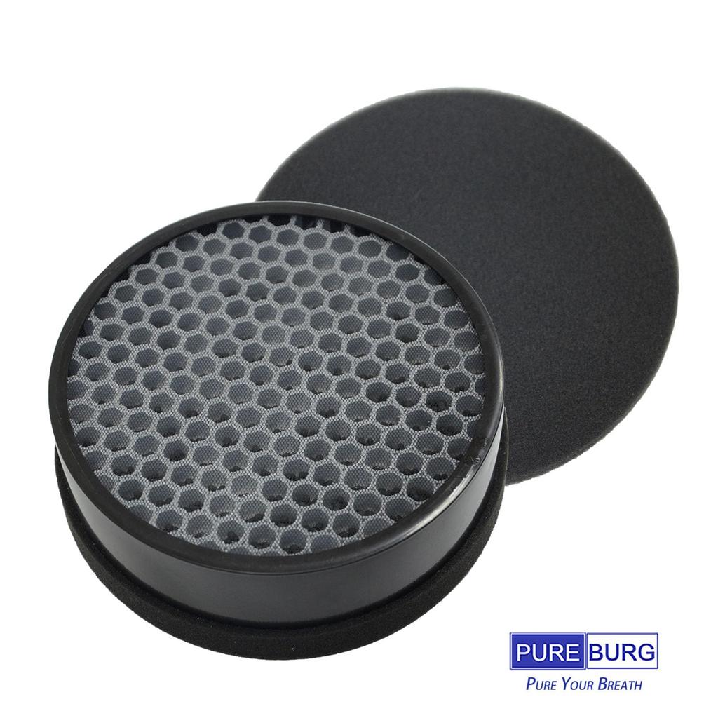 PUREBURG Replacement Filter Set with Levoit Air Includes 2 H13 HEPA Filters 4 Activated Carbon LV-H132-RF (Compatible LV-H132 Purifier, & Pre-filters)