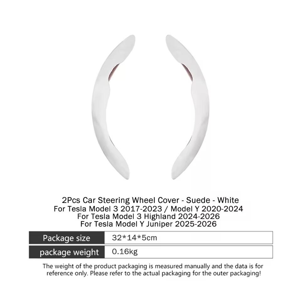 For Tesla Model 3/Y Highland Juniper 2025+ Steering Wheel Cover All Season Universal Sports Steering Wheel Cover Car Accessories