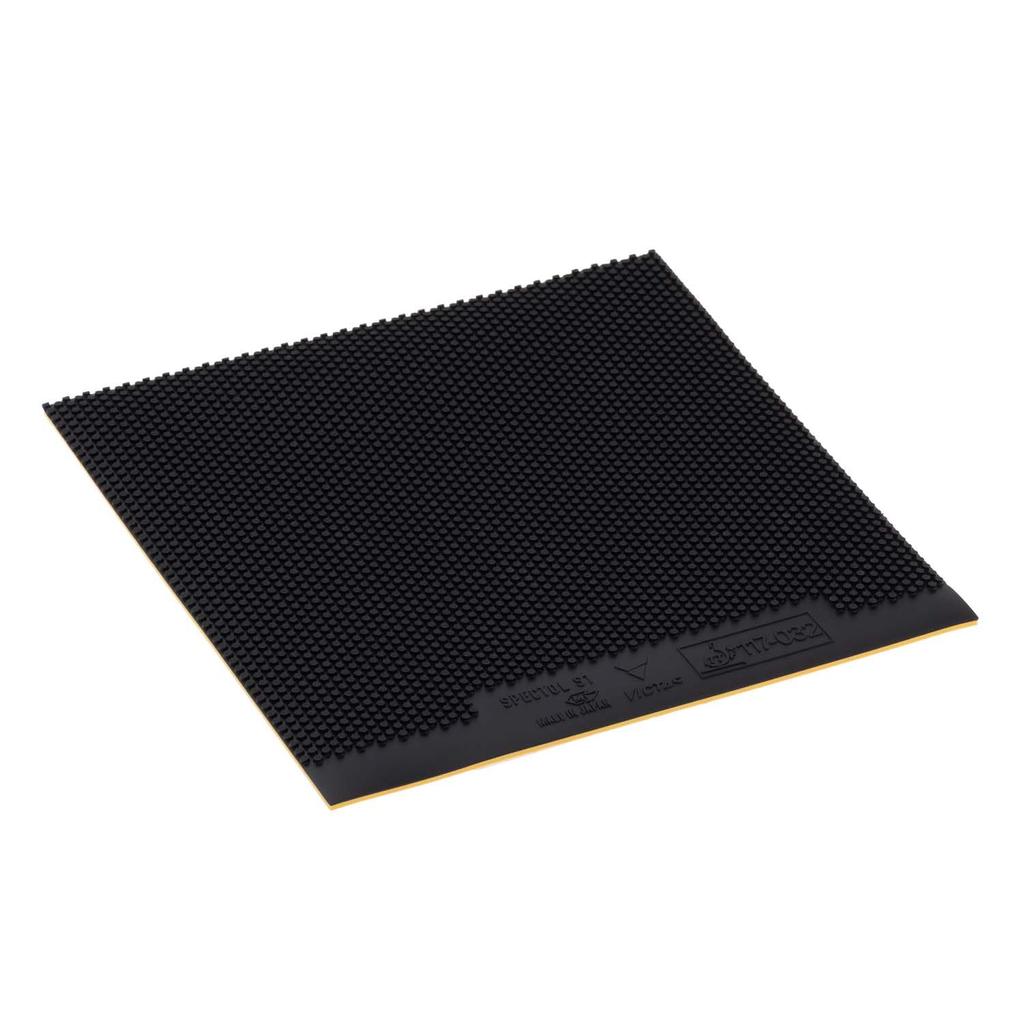 VICTAS Spectrol S1 Table Tennis Rubber Front Soft Speed High Elastic Black 1.6 210010