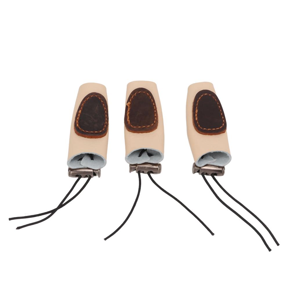 3pcs Archery Finger Guards Independent Finger Guard Universal Portable Bow Finger Guard for Compound Bow Recurve Bows