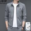 JEEP SPIRIT Men's 2026 Spring/Autumn Stand Collar Casual Jacket