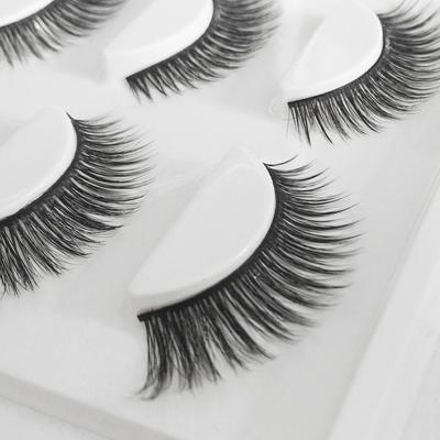 3 Paar natürliche falsche Wimpern, 3D-Nerzwimpern, Wimpernverlängerung, Make-up, falsche Wimpern-Set