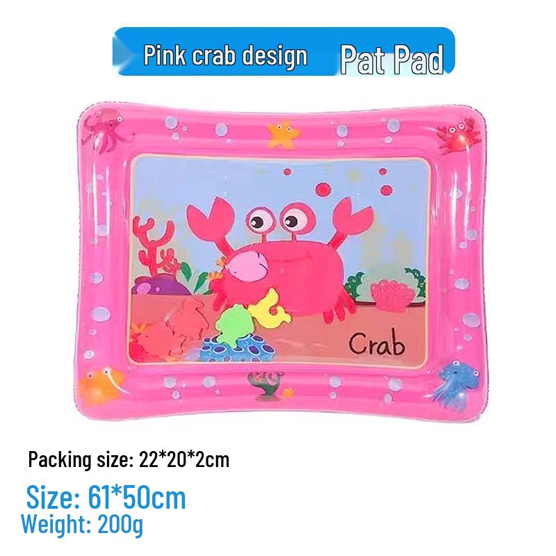 Inflatable Baby Water Mat - PVC Patting Cushion for Crawling Babies