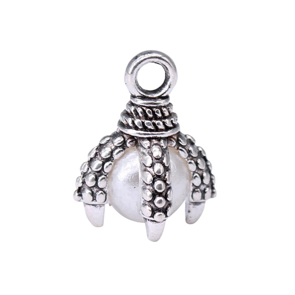 Zubehörteile Perlenanhänger Vintage Schmuckzubehör QA041