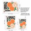 Diamond Art Kit for Beginners Orange Full Drill 5D Rhinestone Painting Relaxing Hobby Craft Home Decoration Wall Decor