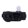 Replacement HVAC Air Door Actuator Motor with Part Number 4F2Z19E616GA, Injection-Molded ABS Housing, and Circular-Hole Mounting Points