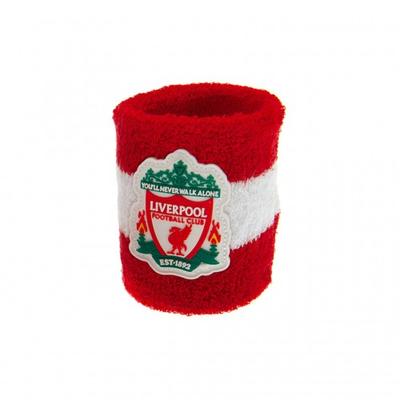 Liverpool FC Unisex Yetişkin Logo Pamuklu Bileklik (2'li paket)
