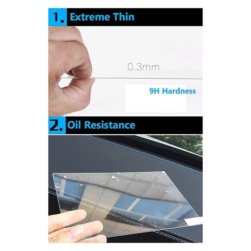 For - -Porsche Macan 10.9-Inch Car Navigation GPS Press Screen Protective Film Display Tempered Glass