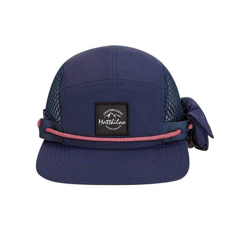 Spring sunscreen sunshade baseball cap function wind breathable foldable neck protector outdoor hiking cap men and women