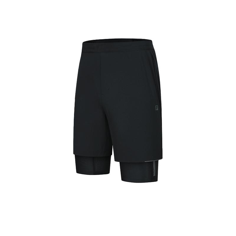 

New FILA Casual Shorts Men s Pitch Black A11M431805FBK 180/88A/XL