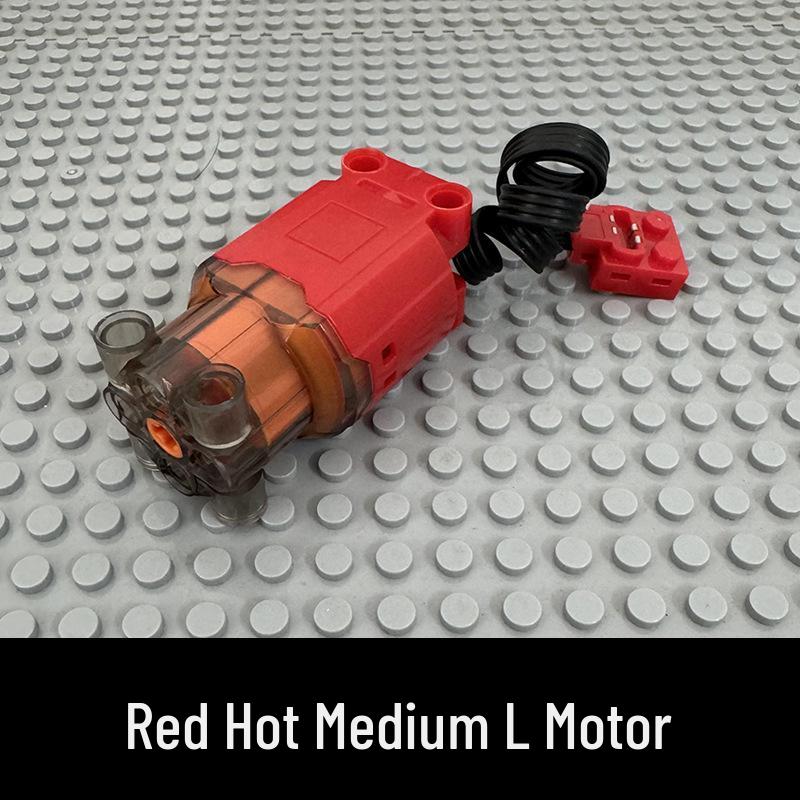 Accessori Elettrici PF Compatibili LEGO Motore M e Ricevitore per Blocchi da Costruzione Radiocomandati