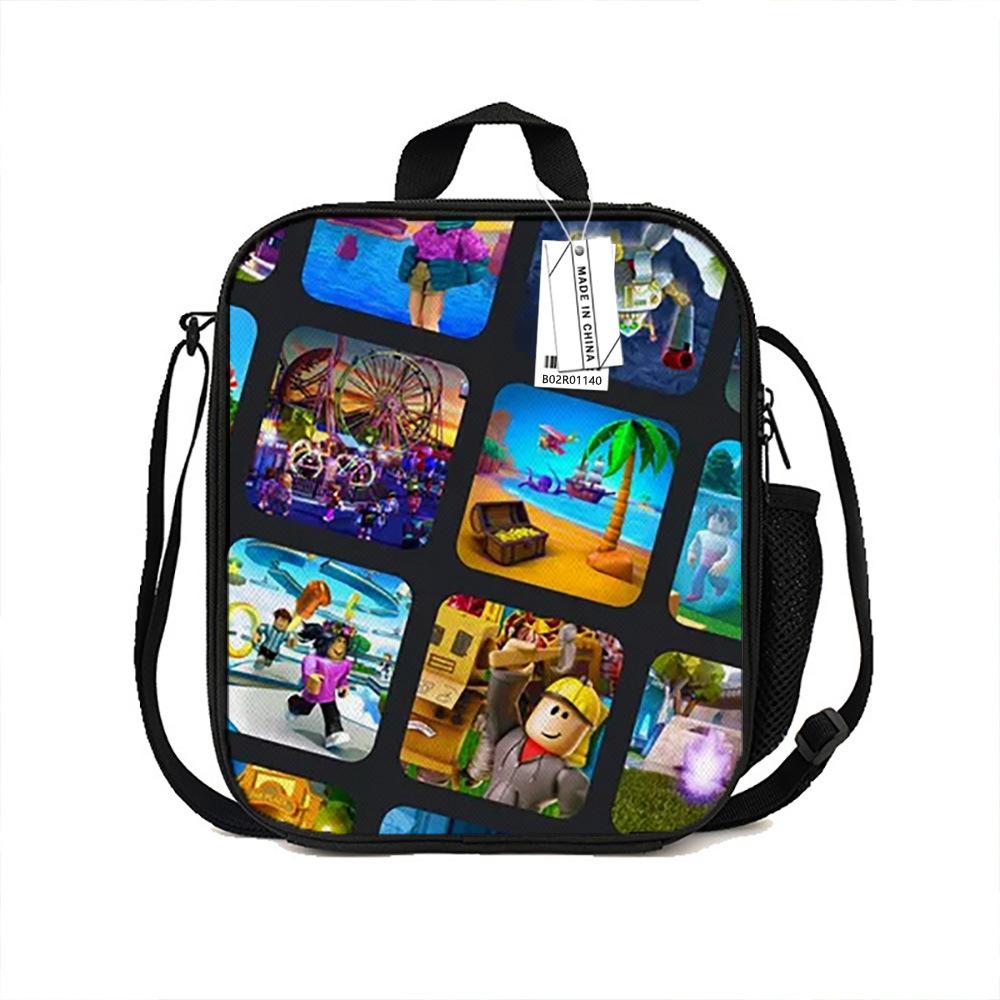 Lunch Bag, Primary And Secondary School Students Meal Bag, Ice Bag, Rob Loss Messenger Bag.