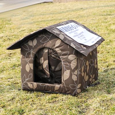 Kattenhuis Waterdicht Buiten Winter Warm Huisdier Kat Grot Slaapbedden Tent Huis Opvouwbaar en Wasbaar voor Kleine Hond Puppy Benodigdheden