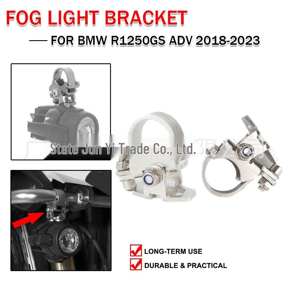 Braçadeira de Suporte de Farol em Aço Inoxidável para Série GS da BMW