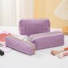 Large Capacity Corduroy Travel Makeup Bag for Women