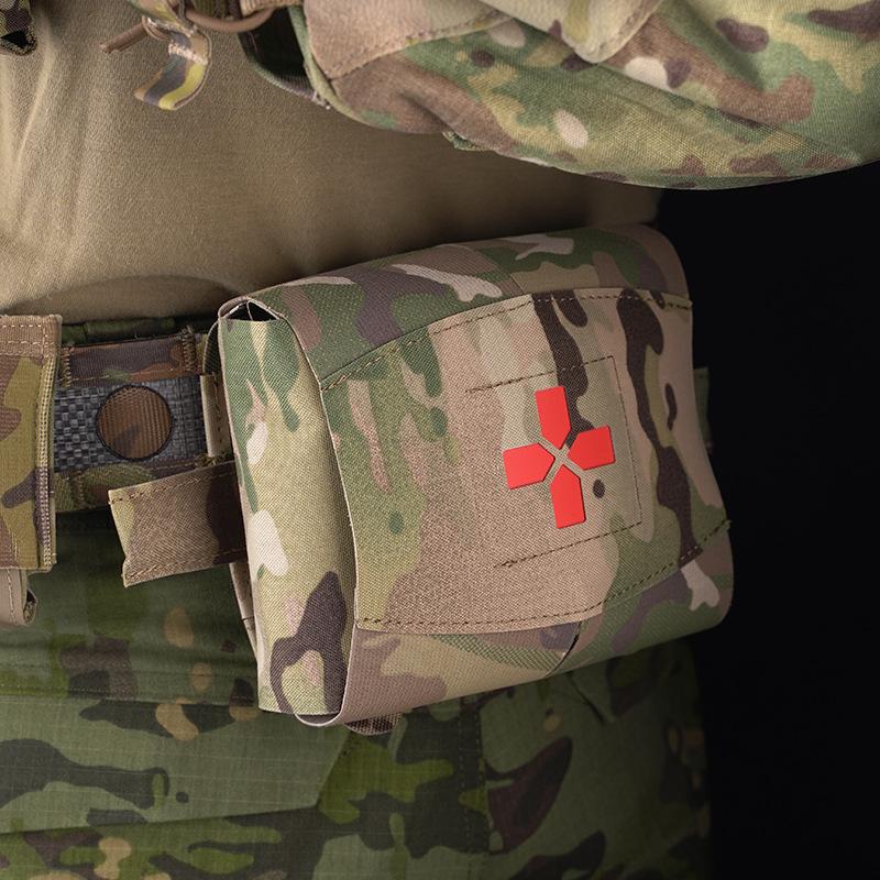 

Medical Kit MOLLE Rapid Deployment First Aid Kit Survival Safety Emergency Kit IFAK First Aid MOLLE PALS Waist Pack