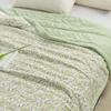 Jieliya Green Cherry Mint Antibacterial Summer Quilt