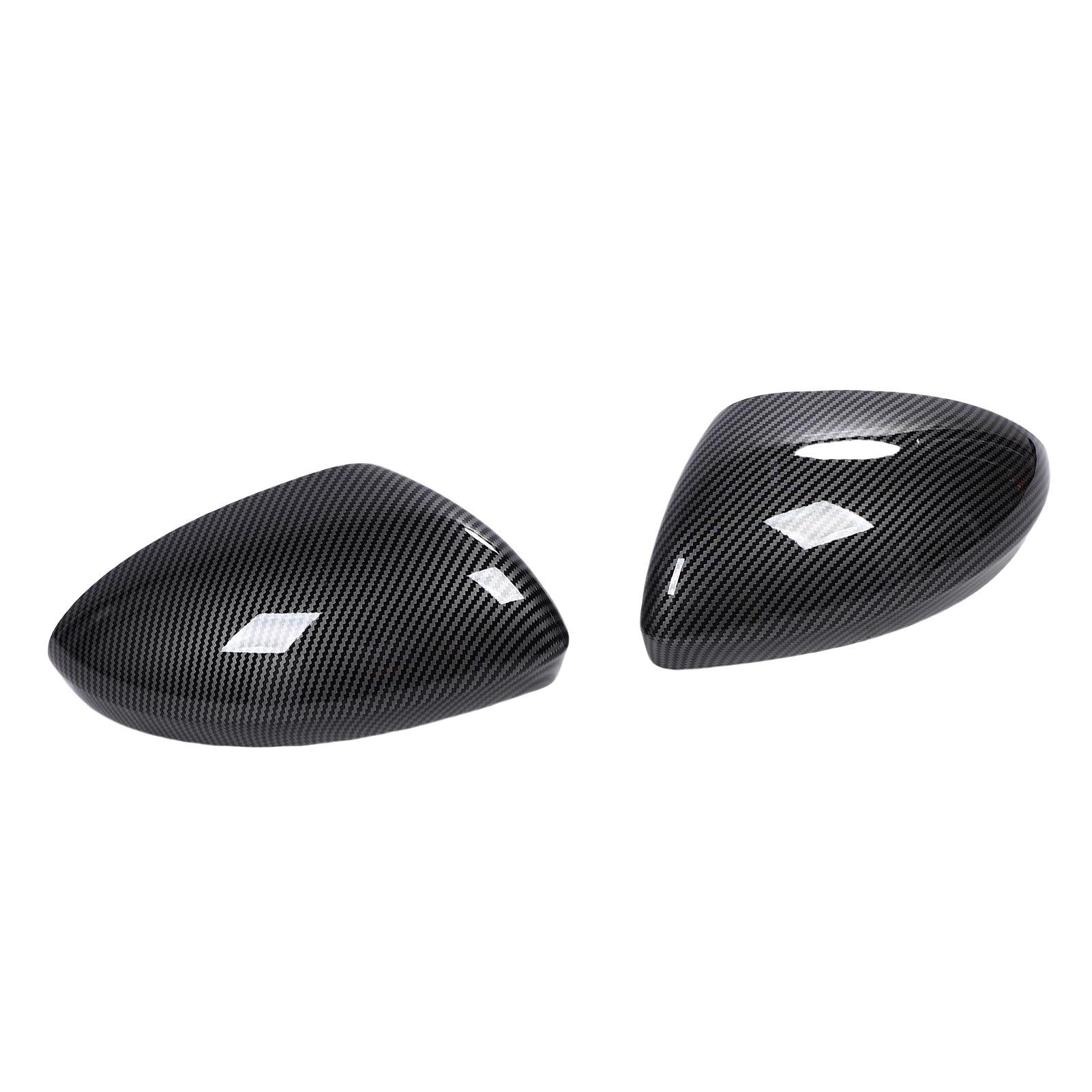 

1 Pair Rearview Mirror Cap Carbon Fiber Style Exterior Door Side Mirror Covers Replacement for Altima 2019 2024