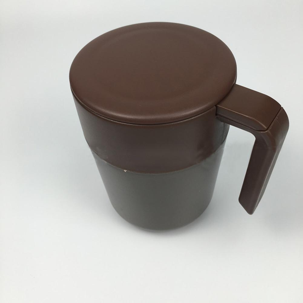 

260ml Office Coffee Cup With Filter Screen Large Capacity Cup For Tea Coffee Beer Various Beverages Brown