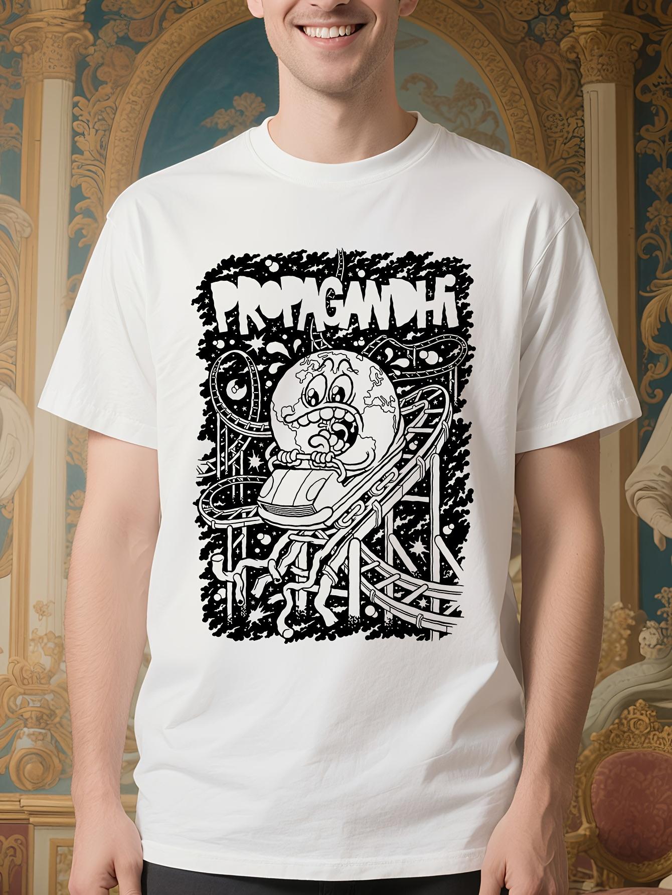 Vintage Propagandhi Band Graphic Tshirt for Fans - Heavyw... S