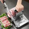 Steel Food Slicer Household Manual Frozen Meat Slicer Beef And Mutton Roll Quickly Slice For Cooking Of Bbq Hotpot 304 Stainless