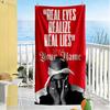 2pac Customize Your Name Beach Towel Soft Durable Quick-Dry Suitable for Swimming Gym Camping Yoga Vacation