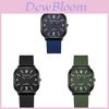 Vintage Style Quartz Watch With Silicone Band For Men And Women