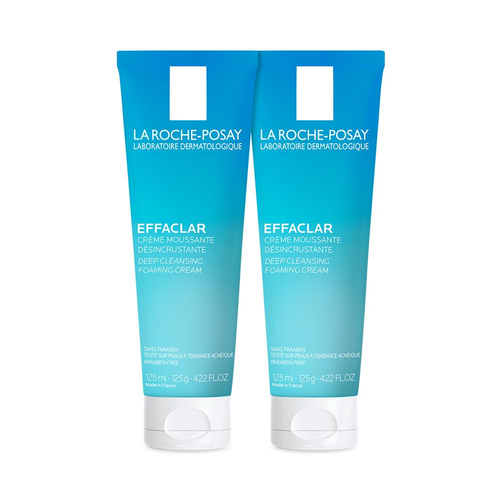 

[larocheposay] La Roche-Posay Effaclar Deep Cleansing Foaming Cream 125ml x2