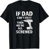 Funny Daddy Weak Battery Tired Dad T-Shirt