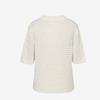 Sekanskeen Linen Mesh Collar Top Aewst5100
