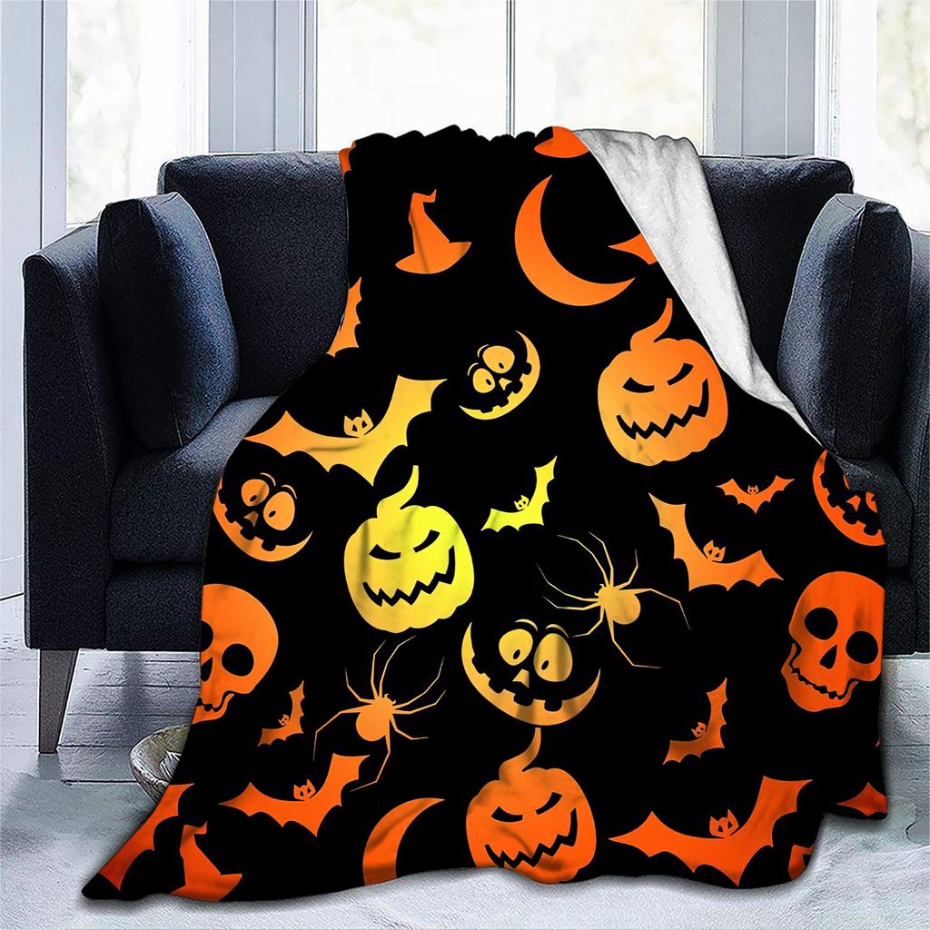 Halloween Print Blanket