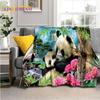 3D Dream Animal Cartoon Panda Cute Blanket,Soft Throw Blanket for Home Bedroom Bed Sofa Picnic Travel Office Cover Child Gift