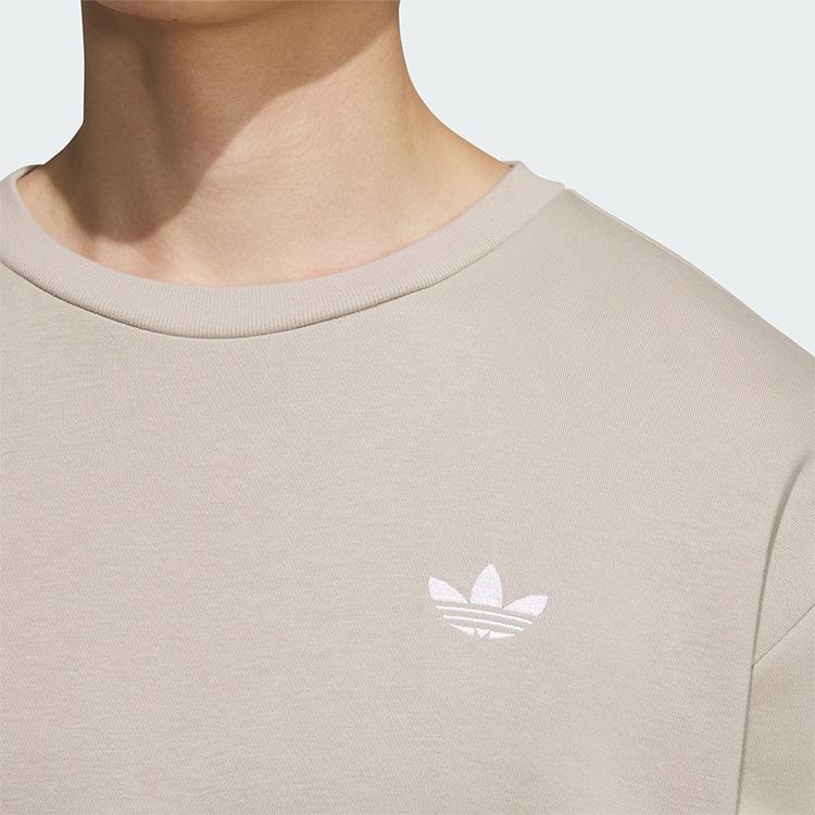adidas Originals Unisex Chillax Crew Sweatshirt Grey JL8386