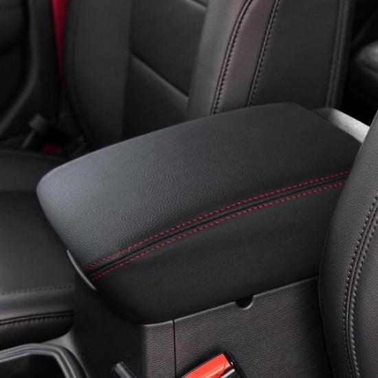 For 2018-2024 JEEP Wrangler Gladiator Car Center Console Lid Armrest Cover Black