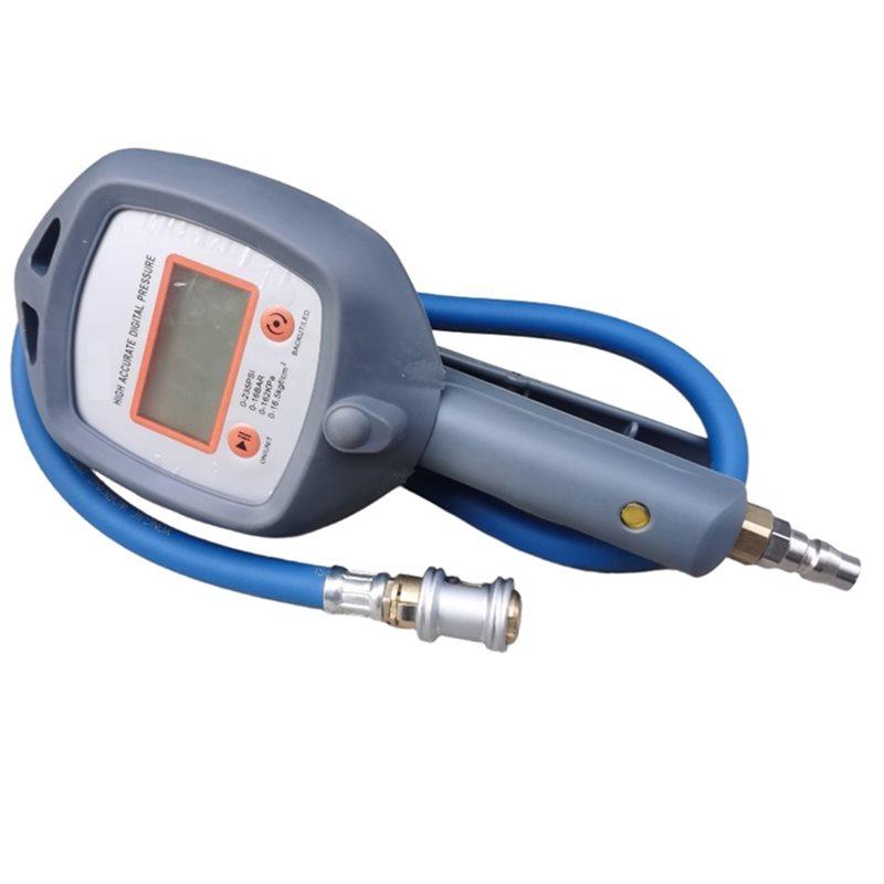 Universal Auto Accessories Car Tire Pressure Gauge Inflation Gun With Digital Display High-Precision Monitoring
