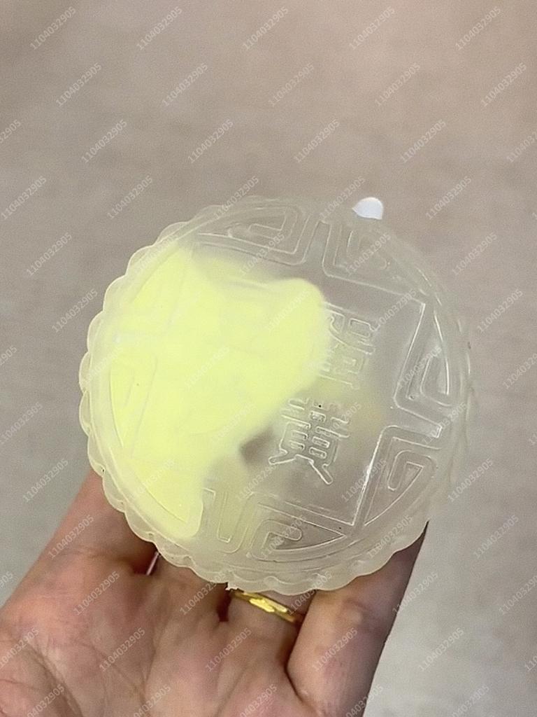 Moon Cake Stress Ball Slushie Snow Skin Moon Cake Crunchy Squishy Toy Moldable No Bounce ASMR Anti Stress Fidget Toys for Adults
