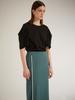 Leuiel Midi Slit Skirt_Green