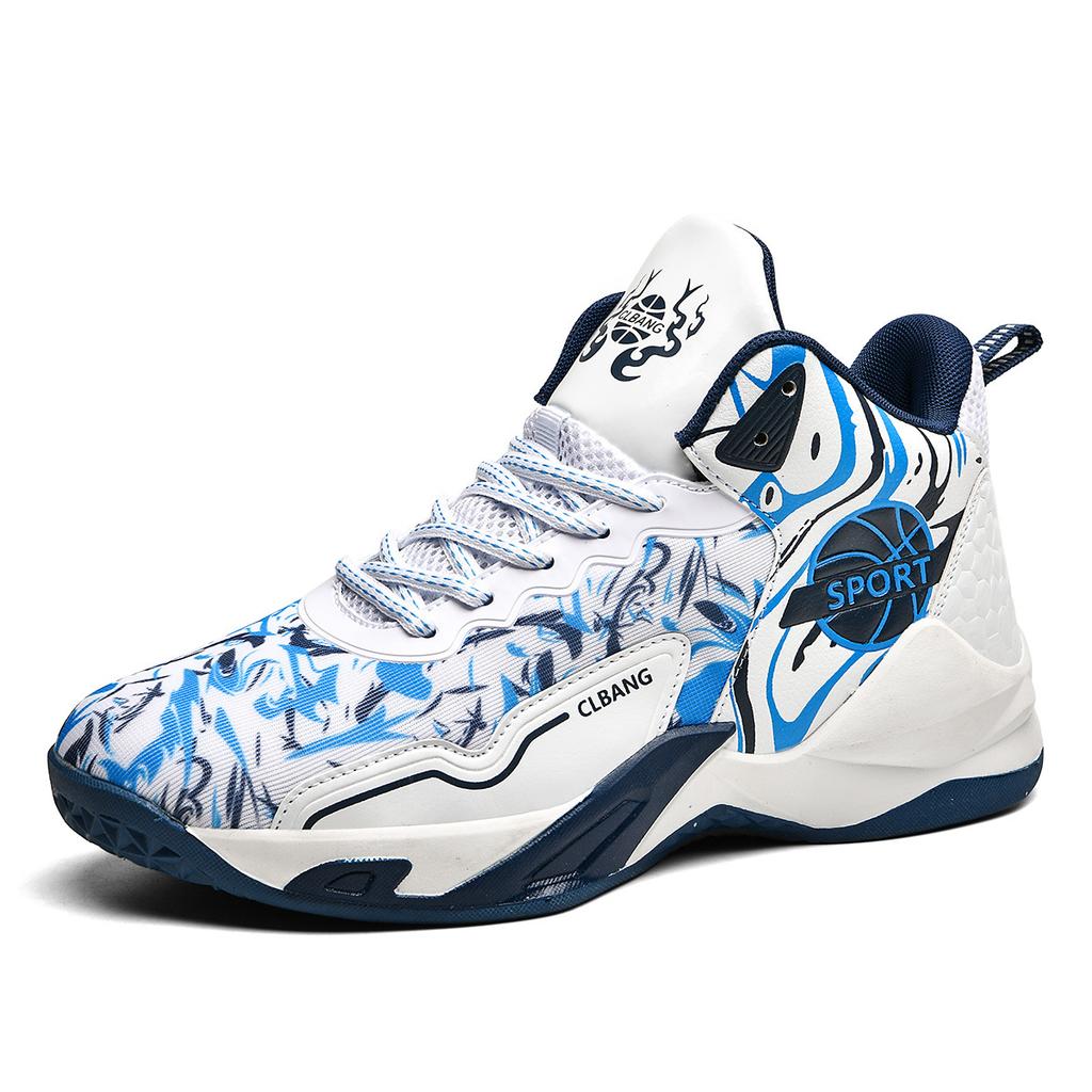 Kobe basketbalové boty pánské vysoké dětské mládežnické tenisky protiskluzové a prodyšné pro děti ze základní školy pánské vzduchové tenisky