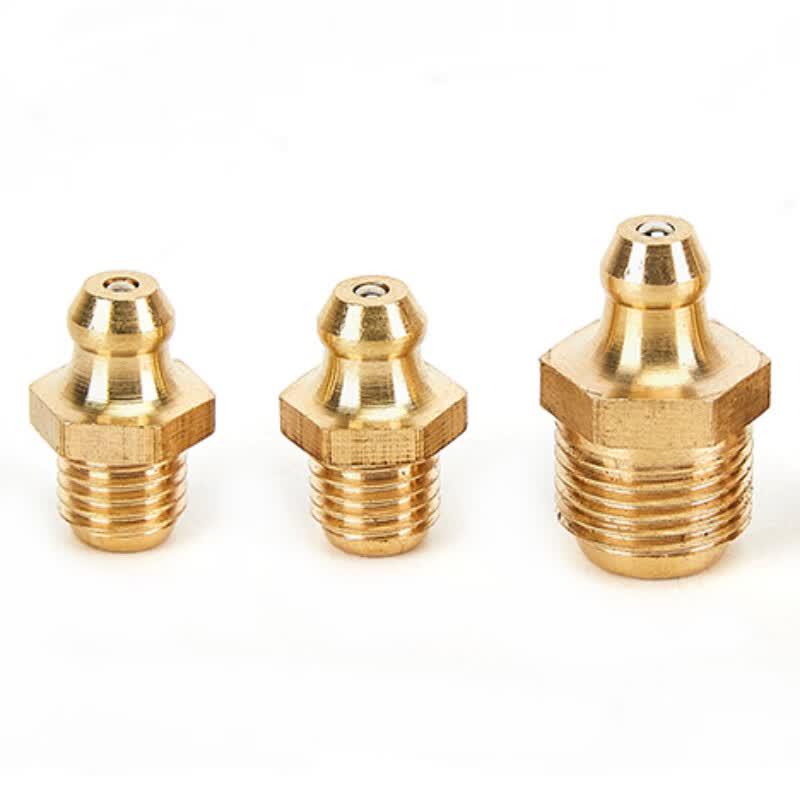 DIAIEN Brass M8*1 Straight Grease Nipple