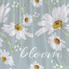 Spring Summer Flowers Blanket Soft Cozy Flannel Floral Nap Blanket Washable Daisy Sunflower Throw Blanket for Bed Couch Sofa Farmhouse Decor