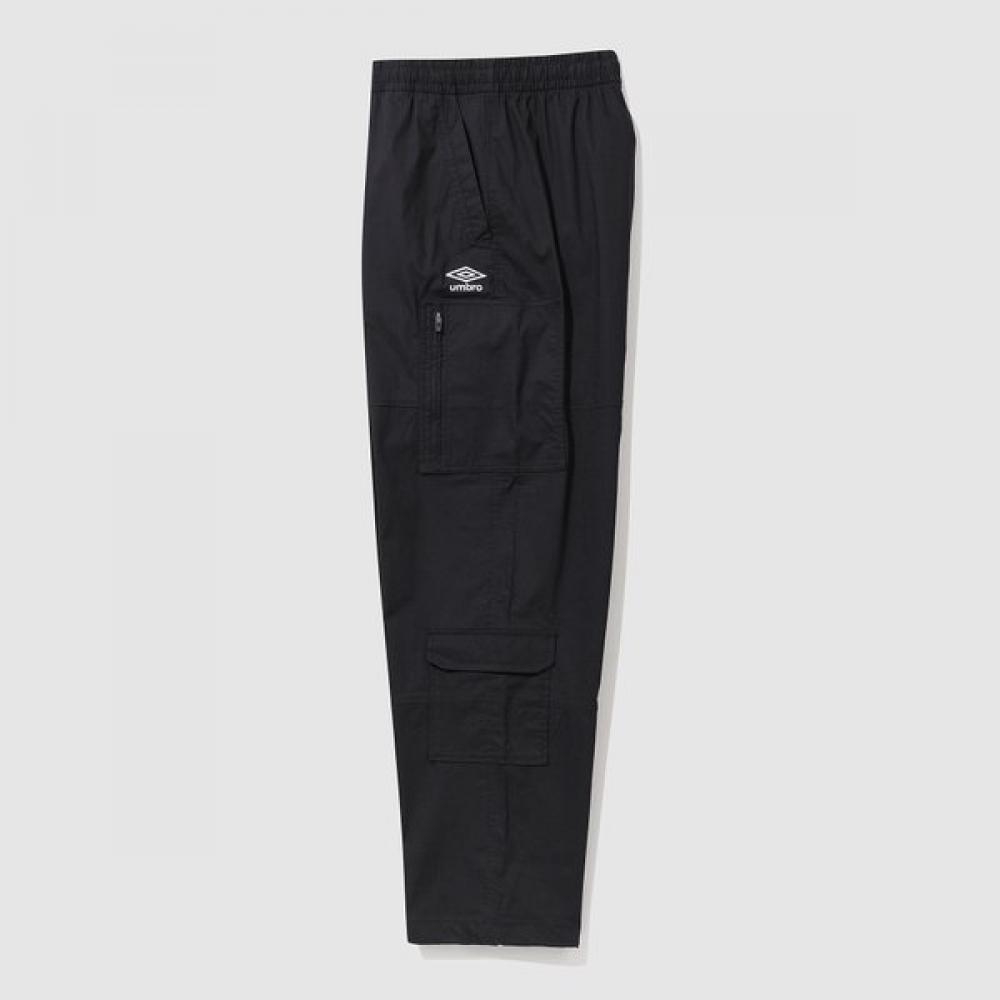 Umbro Unisex Casual Spandex Cargo Pants Uq123cpt25blk
