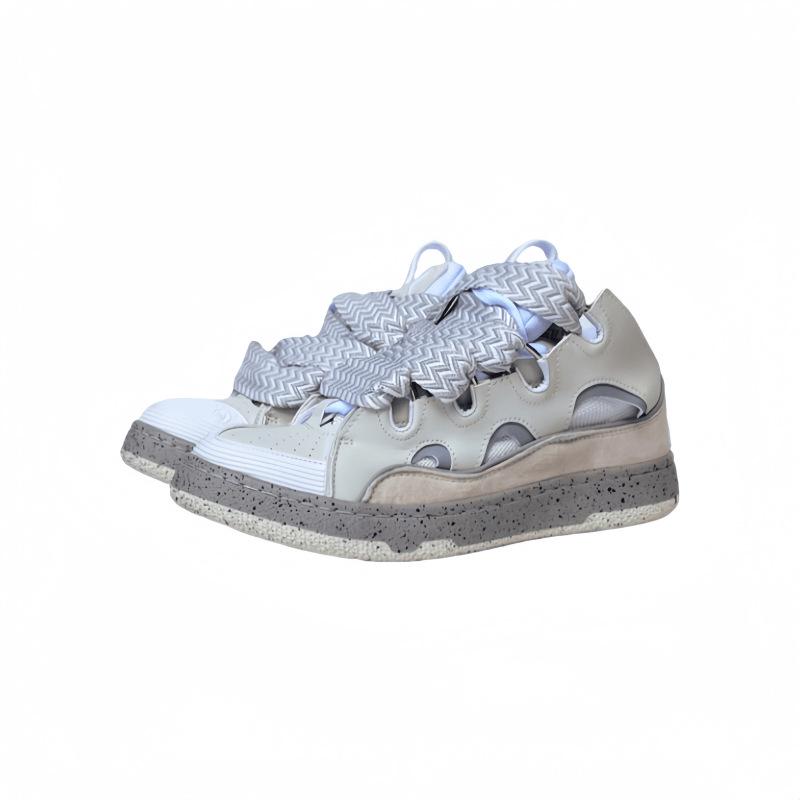Unisex Retro Classic White Sneakers: Non-slip Outdoor Casual Shoes, Sizes 35-46