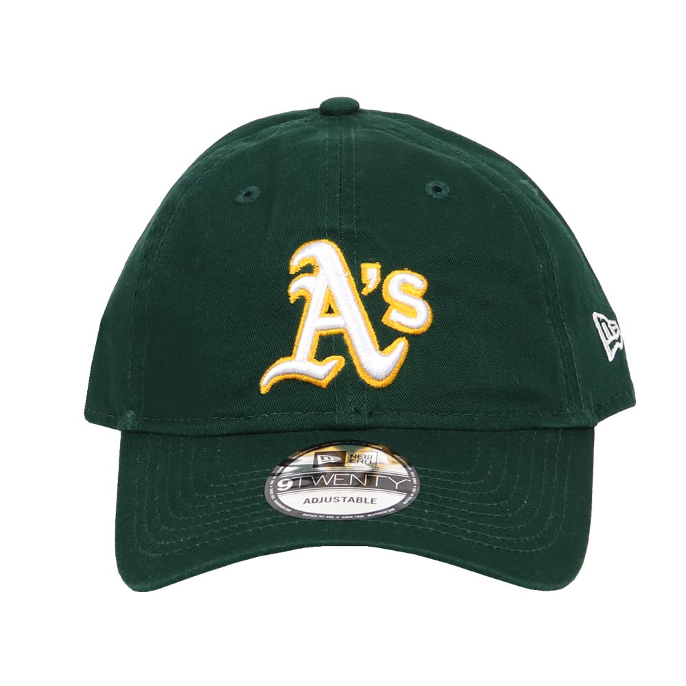 New Era Cap Oakland Athletics 9TWENTY Major League Baseball Men's Women's Hat MLB Low Cap Cute Cool Unisex Dark Green Free Size 60235231 [Used]