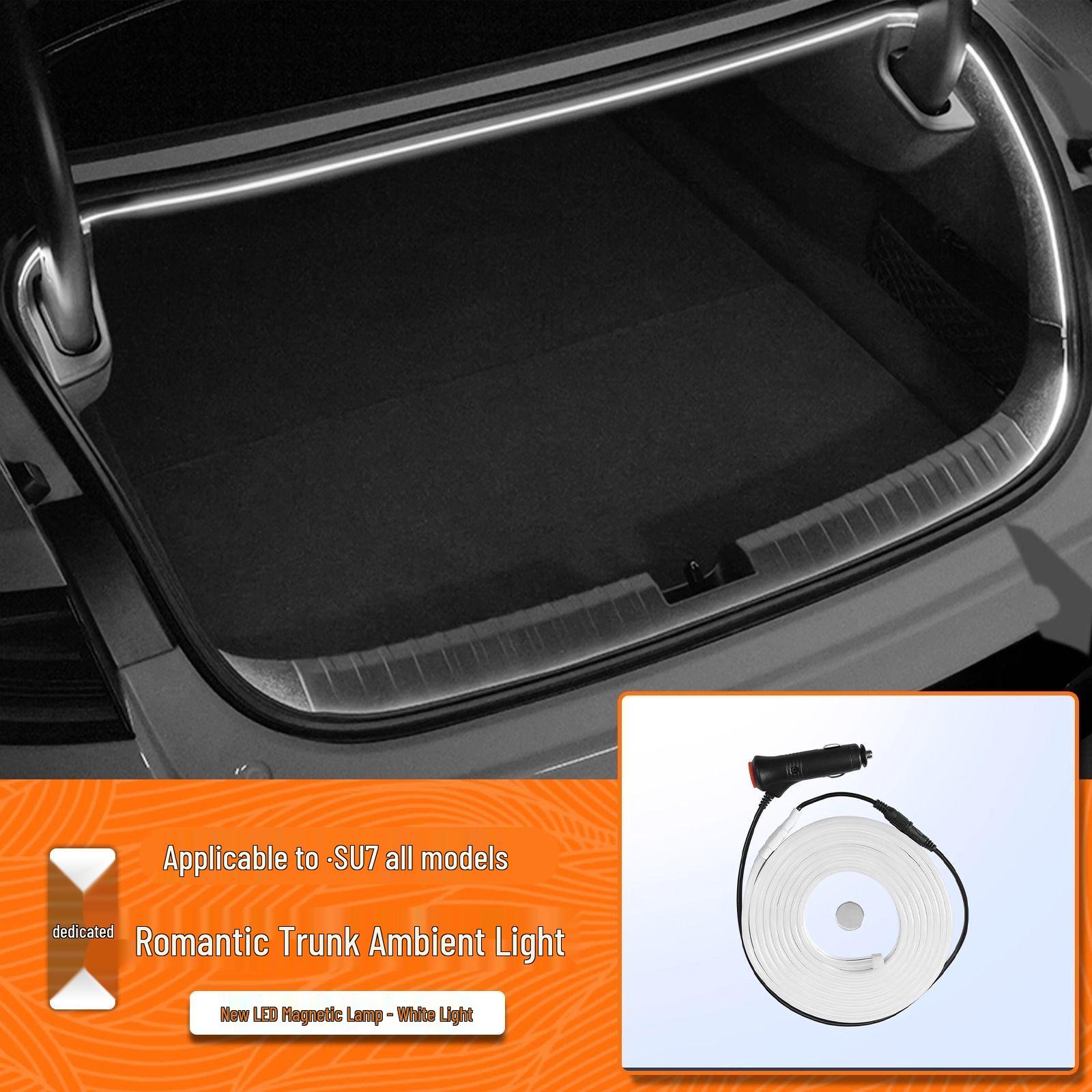Xiaomi SU7 Trunk & Tailgate Welcome Light Interior Decoration Accessories