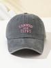 Tanned And Tipsy Embroidered Baseball Cap For Women Adjustable Breathable Outdoor Sun Hat