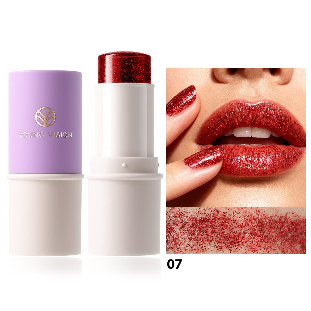 7 Color Stage Makeup Face Glitter Eyeshadow Beauty Makeup Pearlescent Colorful Body Glitter Stick