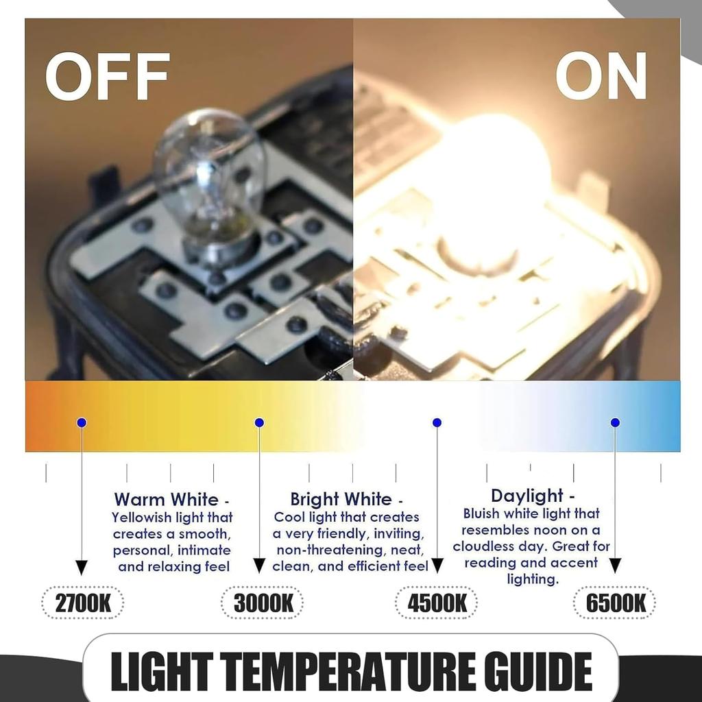 10 Pack Car Trument Light Bulb, 3157 Brake Light Bulb, 12V 21/5W Automobile Lighting Replacement Accessory, Universal For Most Cars, Trucks And Vans