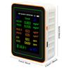 10 in 1 Air Quality Detector CO2 Meter 2.8 Inch TFT Display Carbon Dioxide Detector Formaldehyde CO2 Detector for Indoor/Outdoor