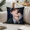 Otome Game Character Pillow Covers Handsome Male Print Polyester Pillowcases for Bedroom Living Room Anime Game Themed Home De